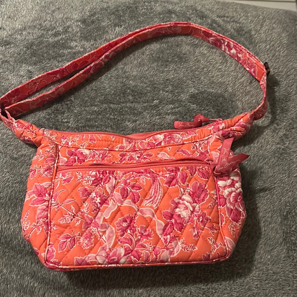 Vera Bradley purse color pink with flowers 🌸